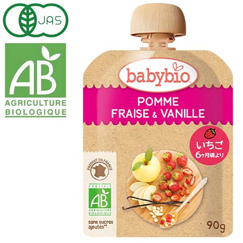 babybio �٥ӡ��ӥ� �٥ӡ����ࡼ���� ��������90g�ˡڥߥȥ���6�����