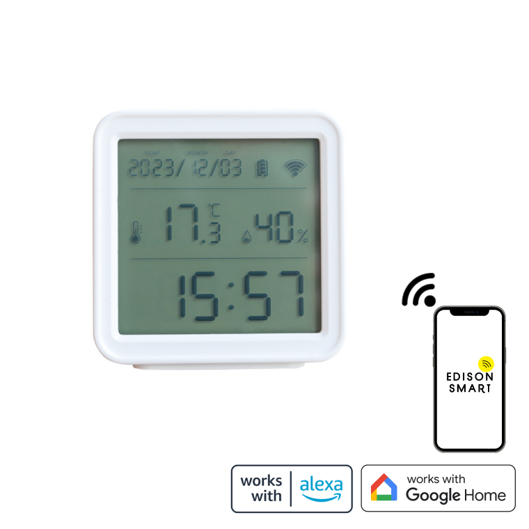 エジソンスマート 温度湿度センサーPRO(Wi-Fi)