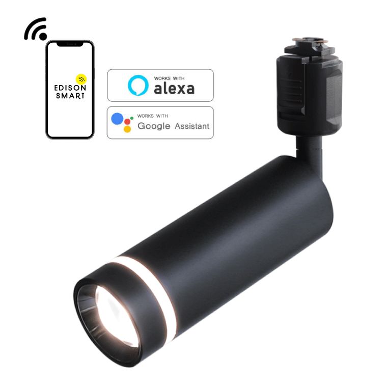 エジソンスマート ミニスポットライト ブラック ダクトレール用_RST