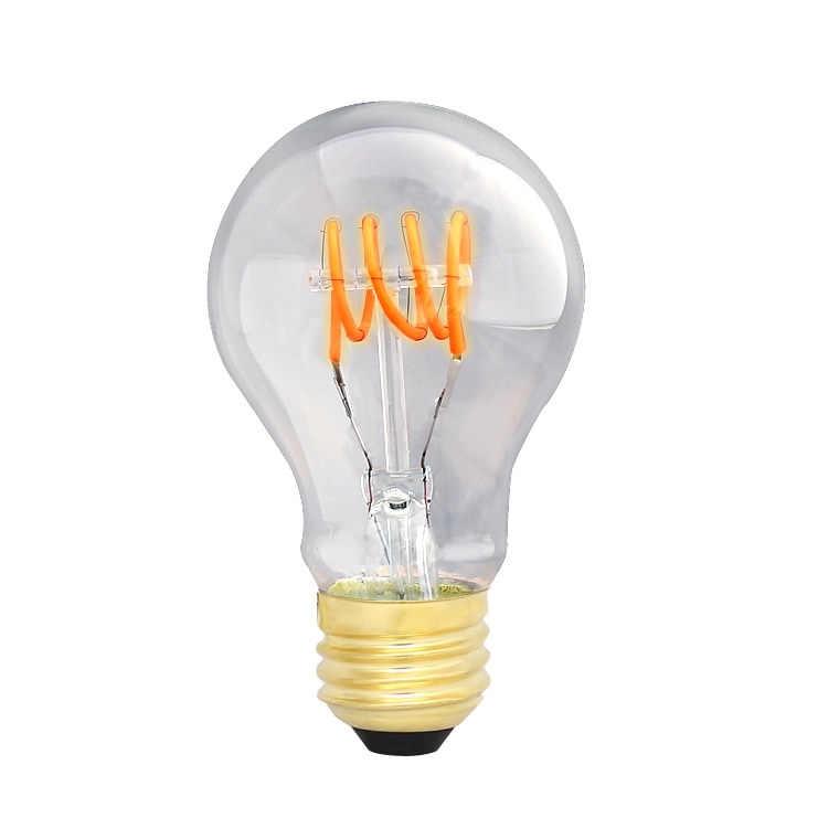 エジソンバルブLED E26スパイラル ノーマルクリア(調光器対応)