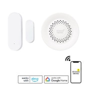 エジソンスマート サイレンアラーム＋ドアセンサーセット