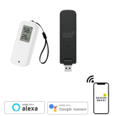 エジソンスマート 温度湿度センサー(防水タイプ) ＋ USBマルチスマートリモコン