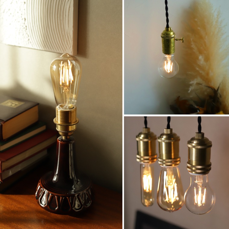 エジソンバルブLED E26ノーマルクリア(調光器対応) | エジソンバルブ