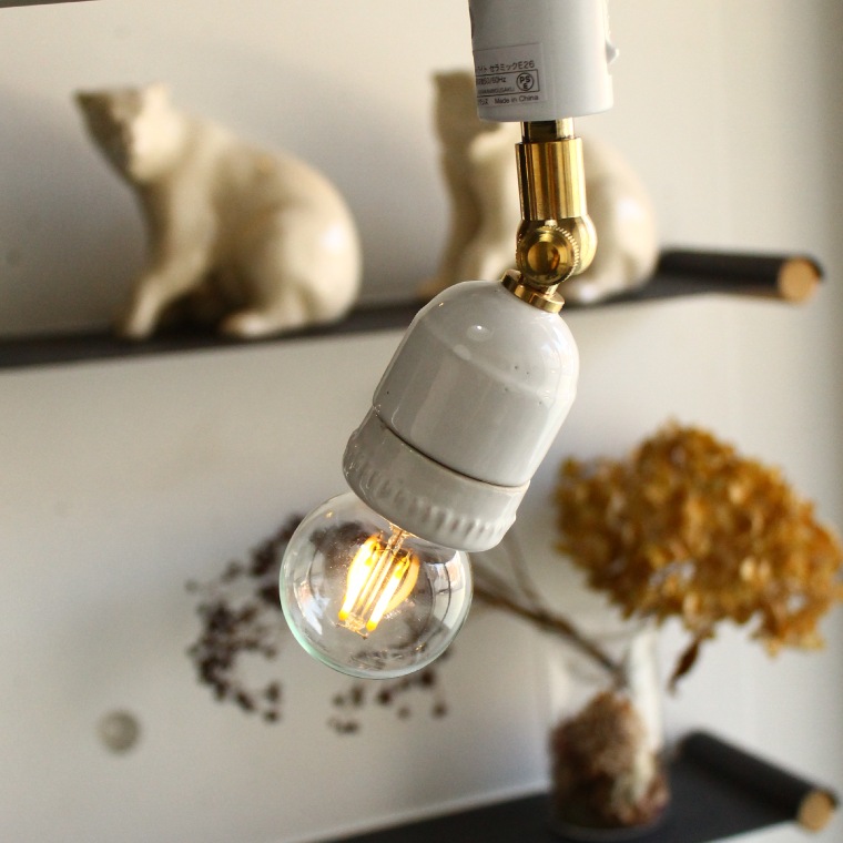 エジソンバルブLED E26ミニGLOBEクリア(調光器対応) | エジソンバルブ