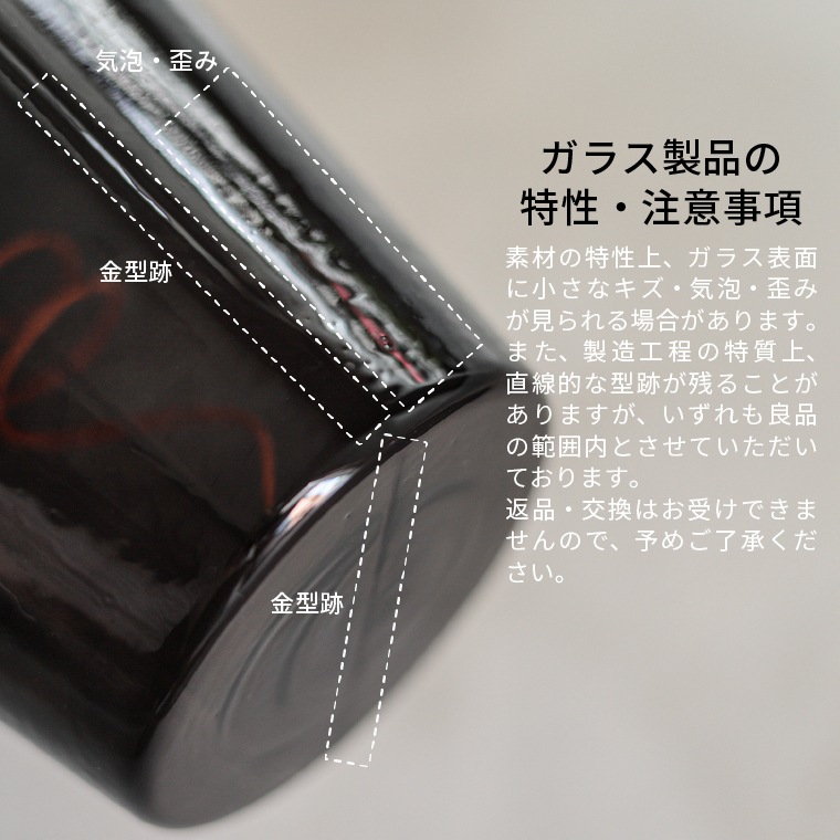 エジソンバルブLED E26 BIG チューブ ノワール(調光器対応)_DD-E26BT60NR