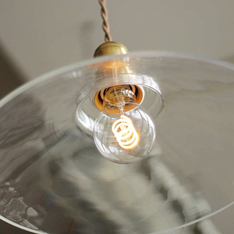 エジソンバルブLED E26スパイラル ノーマルクリア(調光器対応)