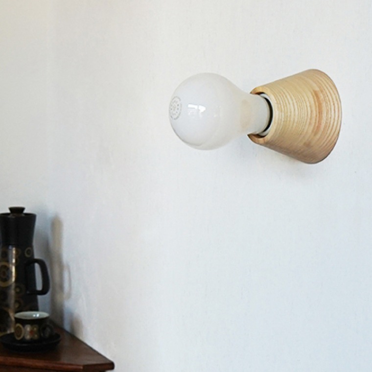 ★ウッドレセップカバー　ラウンド／コーン