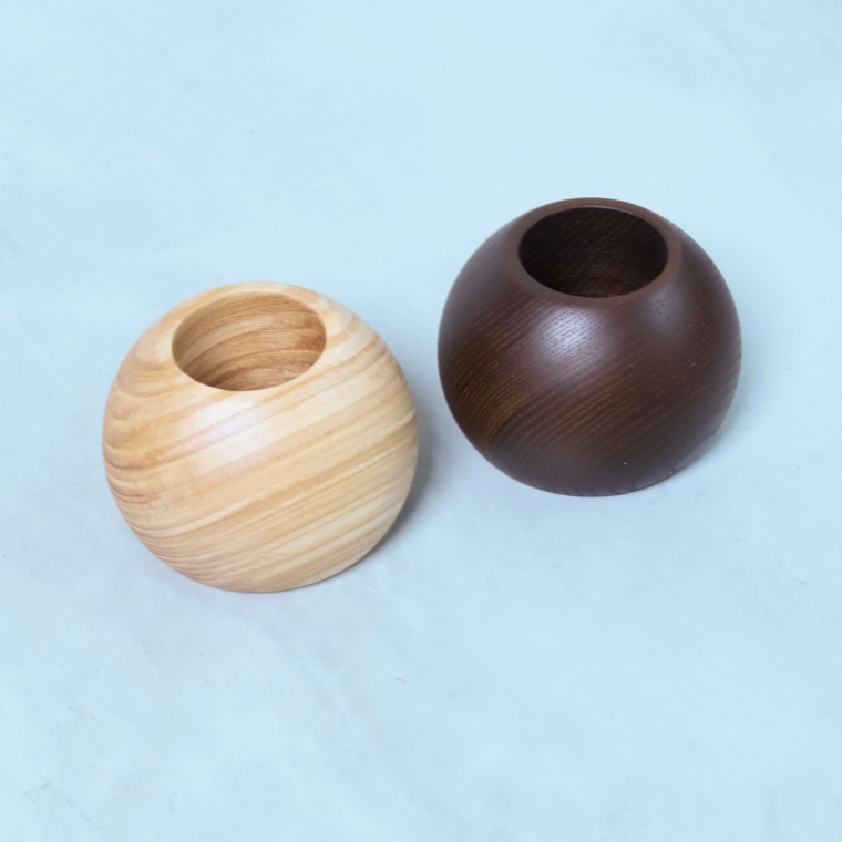 ★ウッドレセップカバー　ラウンド／コーン