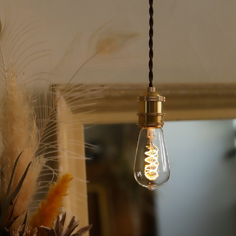 ポルカ E26 ブラスソケット 50cm