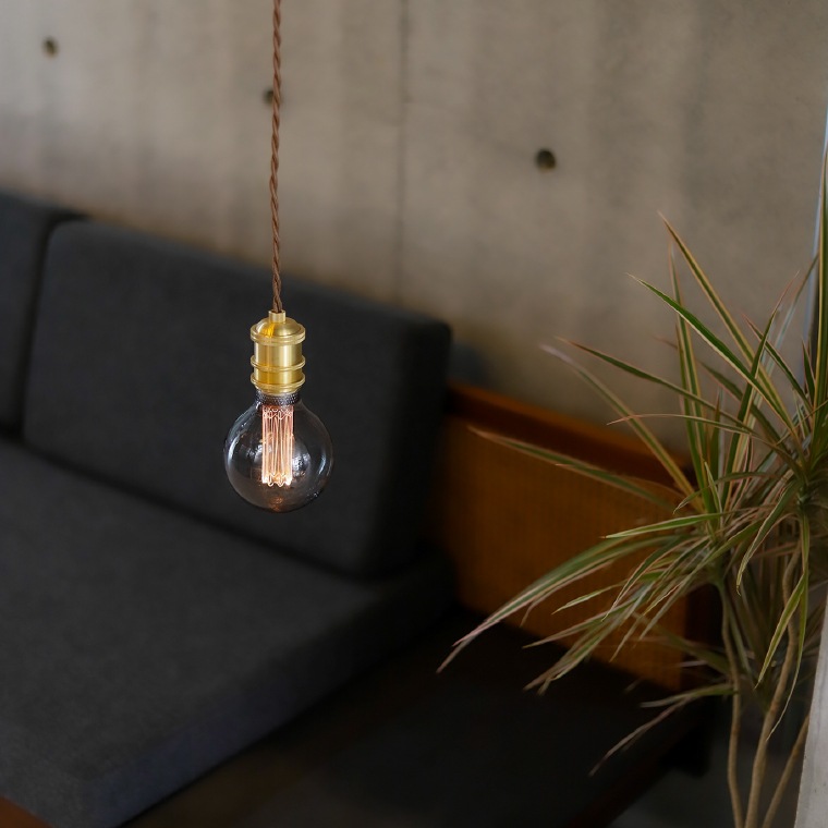 ポルカ E26 ブラスソケット 300cm