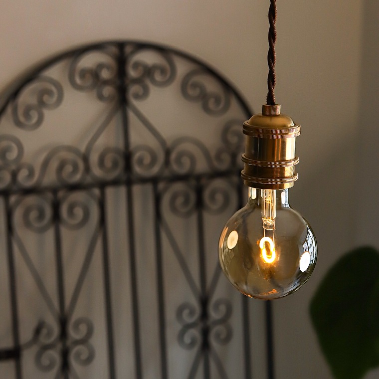 ポルカ E26 ブラスソケット 300cm