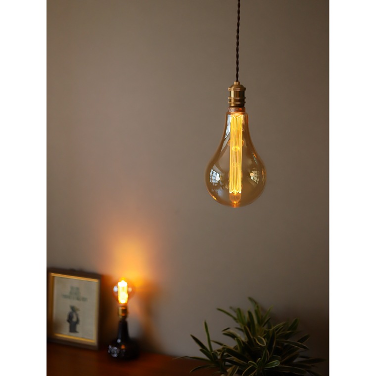 ポルカ E26 ブラスソケット 300cm