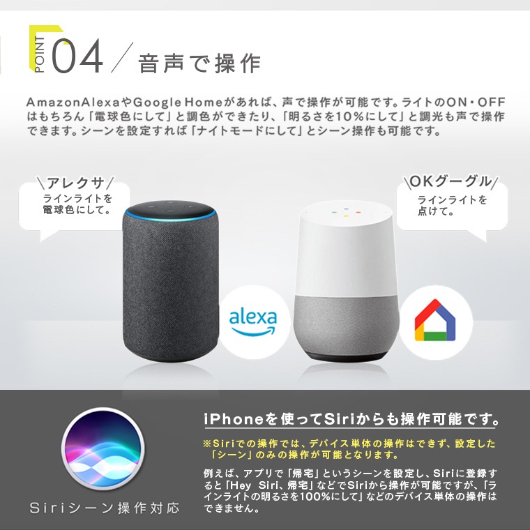 エジソンスマート ラインライト 300mm for ダクトレール RST-TL172-300 (Wi-Fi照明)