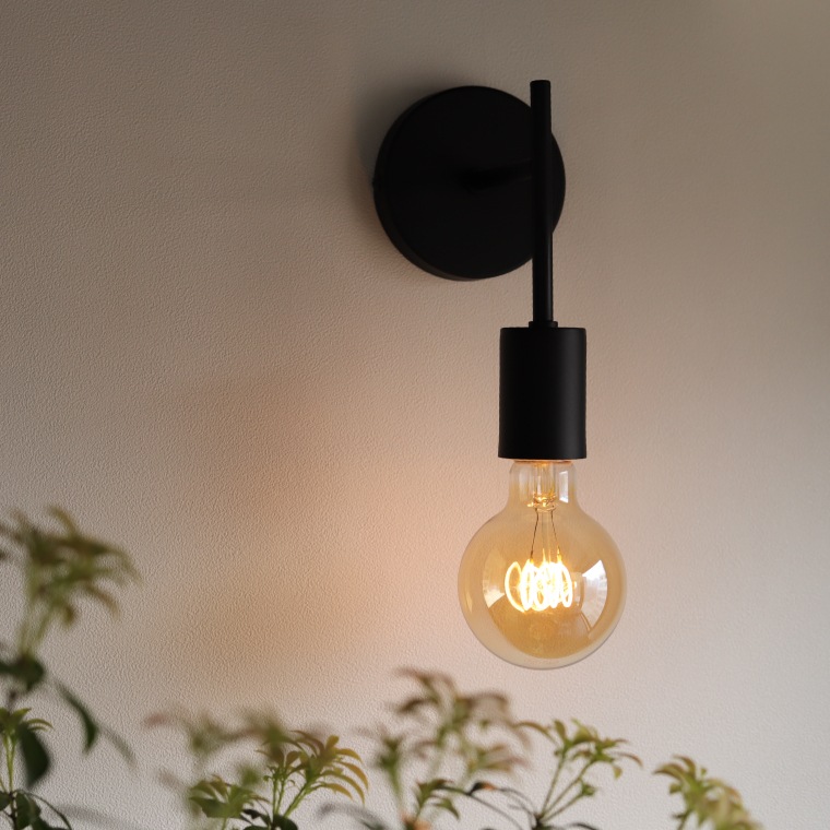 エジソンバルブLED E26スパイラル GLOBEゴールド(調光器対応)