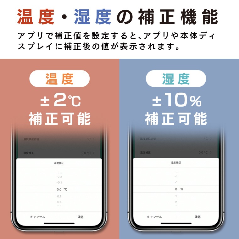 エジソンスマート 温度湿度センサー(Wi-Fi) 防水タイプ