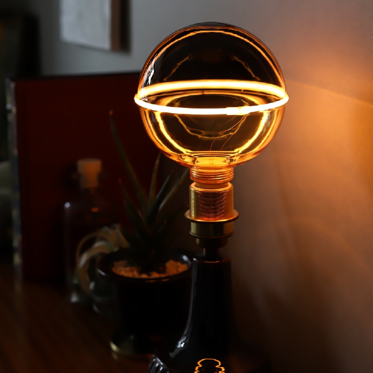 エジソンバルブLED E26 プラネタGLOBE(調光器対応)_DD-E26G130PL