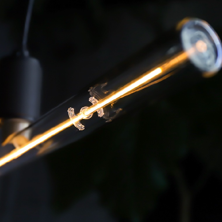 エジソンバルブLED E26 Tバーライン クリア 500mm(調光器対応)_DD-E26L500TB