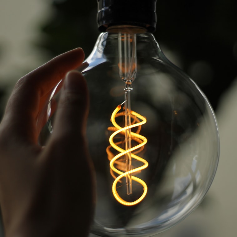 エジソンバルブLED E26スパイラル BIG GLOBEクリア(調光器対応