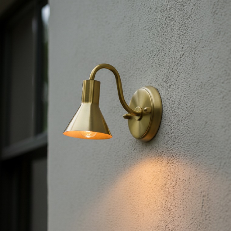 ポルカ E17 ベルシェード エクステリアライト スワンアーム