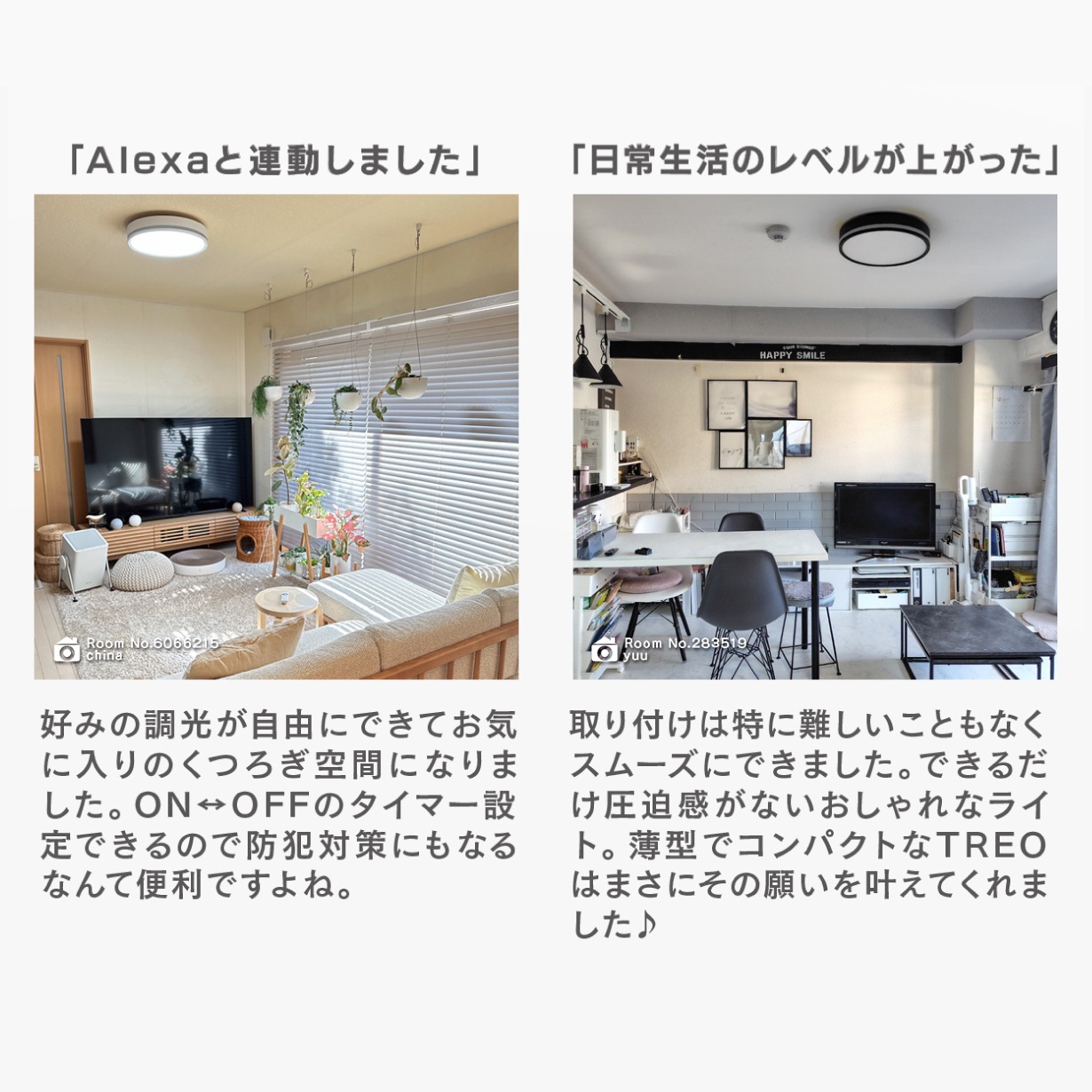 エジソンスマート TREOシーリングライト ブラック