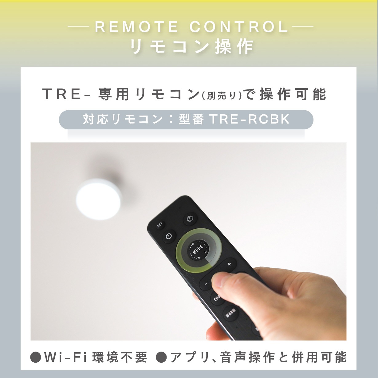 【TREO】エジソンスマート トレオ ミニシーリングライト  for ダクトレール ブラック TRE-TL178BK(Wi-Fi照明) 
