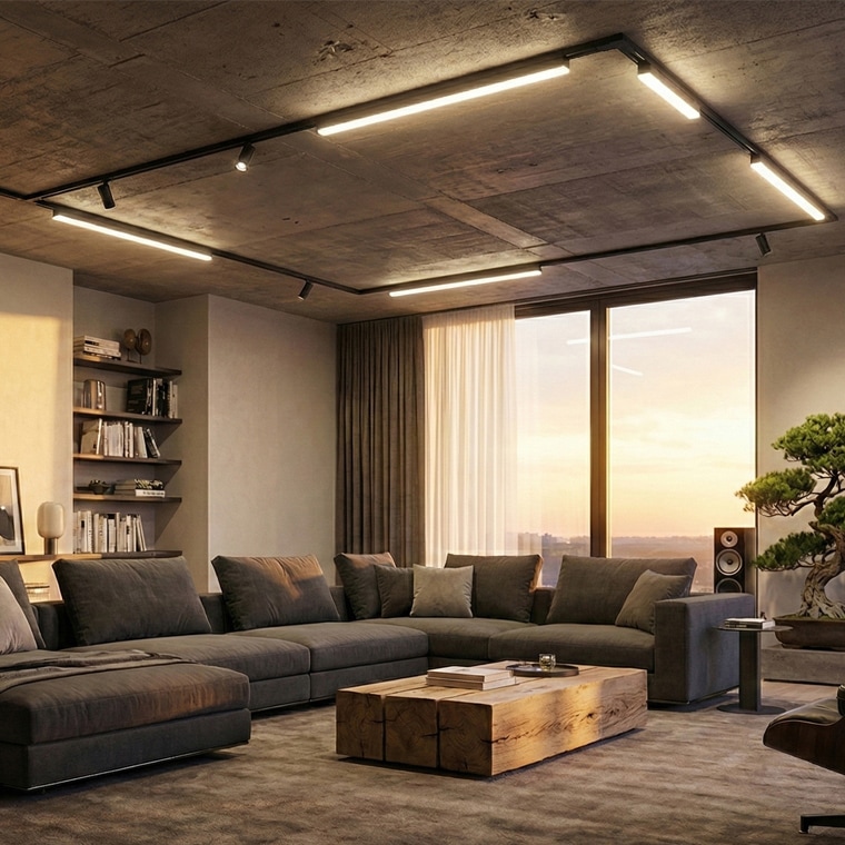 エジソンスマート ラインライト 800mm for ダクトレール ホワイト RST