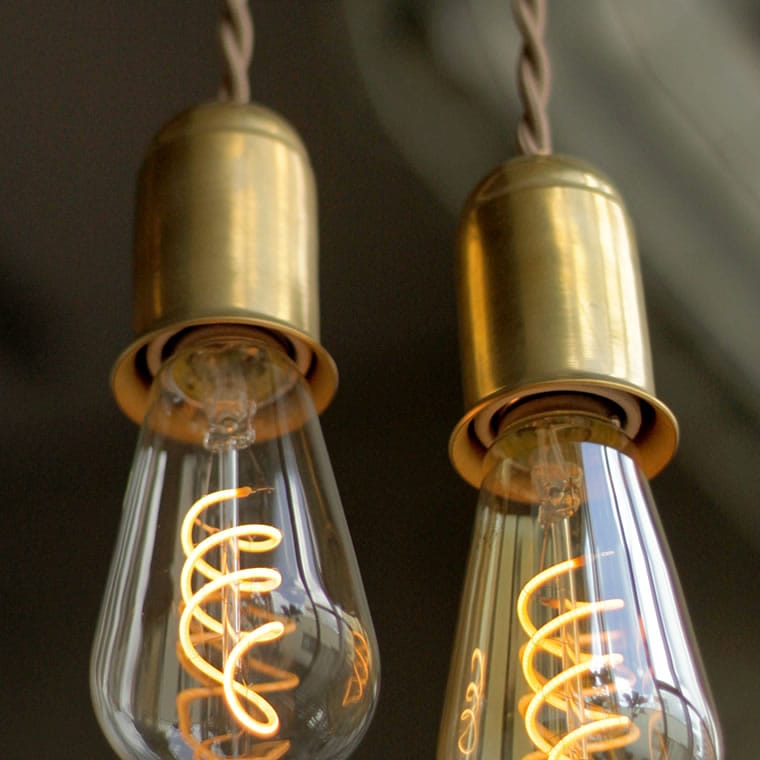 ☆E26鐘型真鍮ペンダントソケット 60cm | 照明器具,ソケット