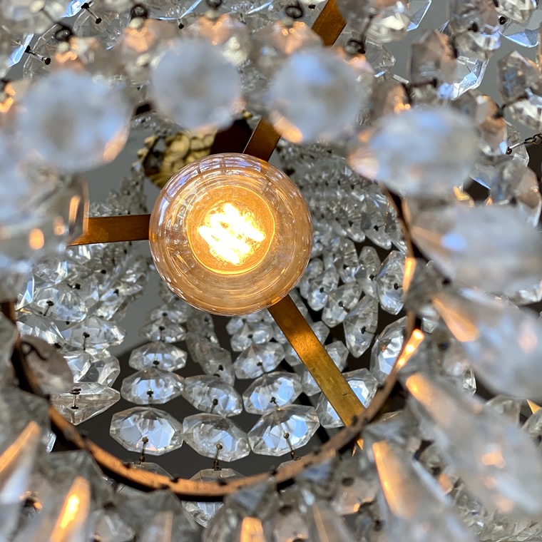 【バヨネット式】エジソンバルブLED B22スパイラル ミニGLOBEゴールド(調光器対応)_D-B22MGGCSP