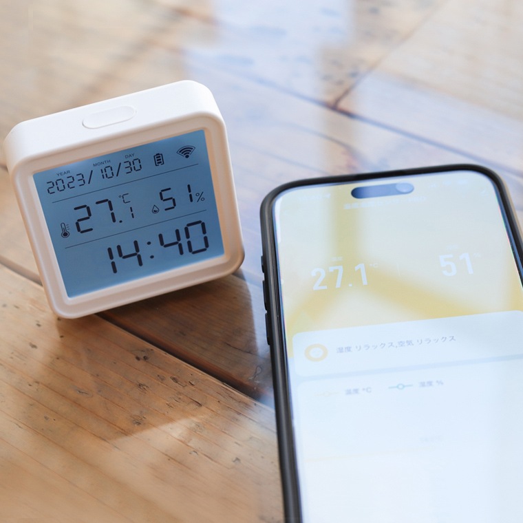 エジソンスマート 温度湿度センサーPRO(Wi-Fi)