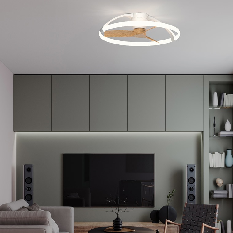 新品未使用mAntra MISTRAL シーリングファン ミストラル　ナチュラル ミストラル LEDシーリングファン ナチュラル | mAntra Spain