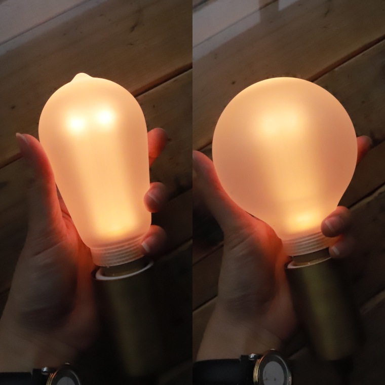 E26ノスタルジア ロングフロスト(調光器対応)_ND-E26BFNG