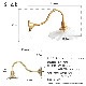 ★コンセントプラグ付きブラケット＋ミルクグラスシェード シェル