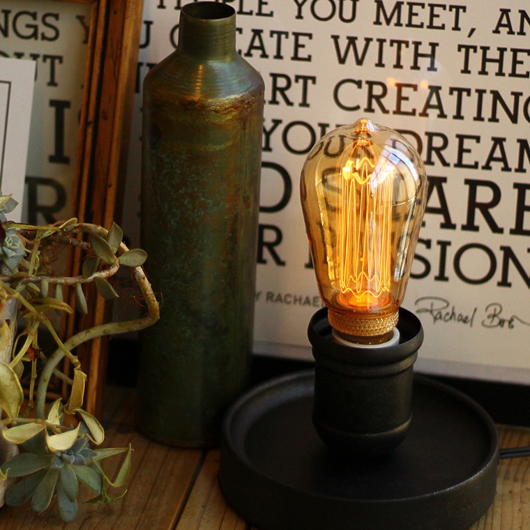 E26ノスタルジア ロングゴールド(調光器対応)