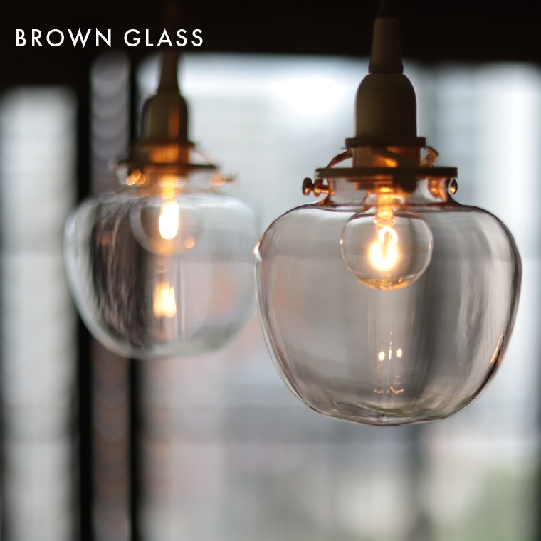 ☆3点留めペンダントライト60㎝＋ガラスシェード ポム | 照明器具