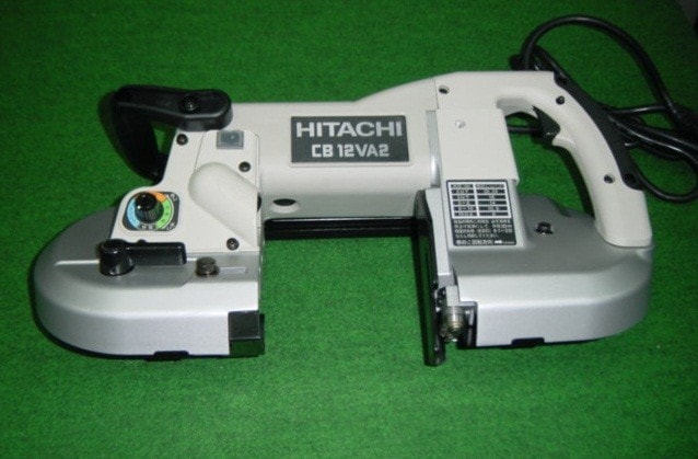 ☆品☆HITACHI 日立工機 100V 120ｍｍ ロータリーバンドソー CB12VA2 ロータリバンドソー 帯鋸切断機 鉄工用 切断機 旧日立工機 64573