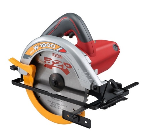 RYOBIマルノコ(刃付き) DIY リョ－ビ 190mm電気マルノコ W-1900 チップソー付 新品 | RYOBI