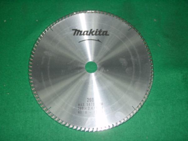 マキタ 一般木工用チップソー スライドマルノコ・卓上マルノコ用 外径260mm 刃数72 刃先厚2.4mm A-06622 makita マキタ 卓上マルノコ スライドマルノコ用 チップソー 一般木工用 外径
