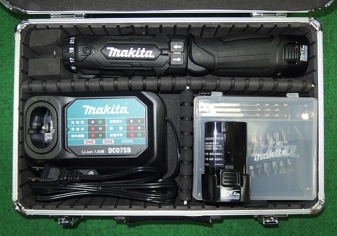 マキタ DF012DSHXB 7.2Vペン型ドライバドリル 7.2V-1.5Ah