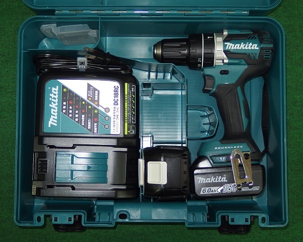 Makita - マキタ makita 充電式震動ドライバドリル HP484DRGX Amazon | マキタ(Makita) HP484DRGX 充電式震動ドリル 青 18V