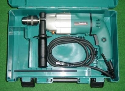 | HP2032 震動ドリル 20ｍｍ2スピ－ド振動ドリル MISUMI(ミスミ) 木工 即決税0円中古保証付マキタ振動ドリルHP2031 コンクリート最大20mm 無段変速 2段変速 正逆切替