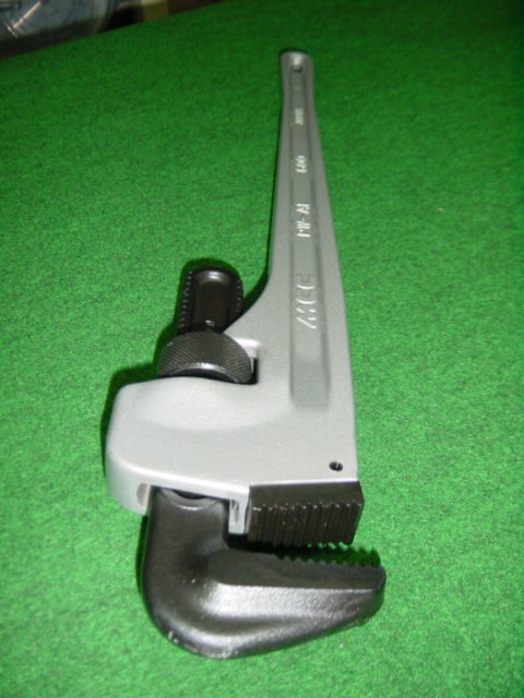 MCC パイプレンチ アルミ 600 PW-AL60