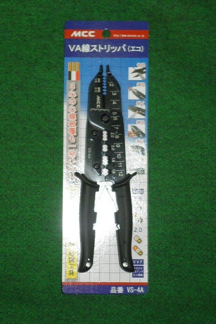 電気工事士試験対応 MCC VA線ストリッパ VS-4A 新品 | 電設・空調関係 電気工事士試験対応 MCC VA線ストリッパ VS-4A 新品 | 電設・空調関係