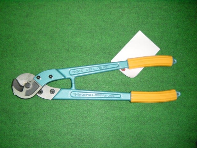 マ－ベル ME-150 ケ－ブルカッタ－ 銅線専用 切断能力:IV線150mm2 三角