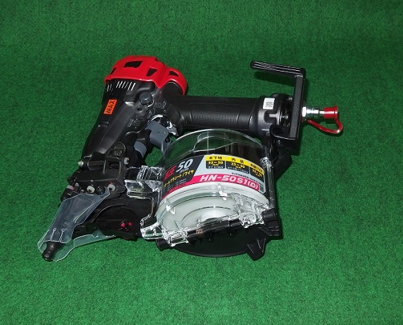 マックス HN-50S1(D) 50mm細釘専用ダスタ付高圧釘打機 新品