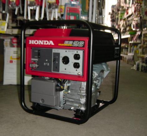 HONDA ホンダ 発電機 実働品 EB26 CYCLOCONVERTER ホンダ サイクロコンバーター 発電機 EB26 JN 段済み可能 送料