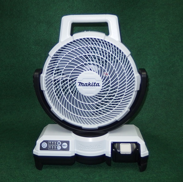 マキタ CF203DZW+BL1850B+DC18WC 18V自動首振機能付充電式ファン 羽根