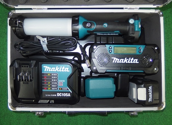 マキタ CK1008 防災用コンボキット ML104 MR052 ADP08 BL1040B DC10SA