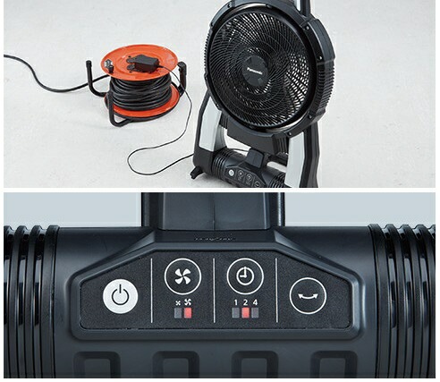 Panasonic EZ 37A4-B 工事用 充電 扇風機