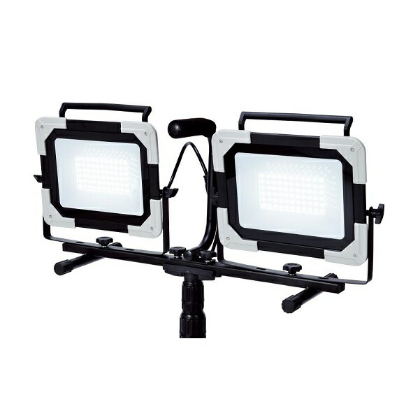 ア-スマン WLT-060LWA LEDワークライトスタンド式ダブル 60W+ ア-スマン WLT-060LWA LEDワークライトスタンド式ダブル 60W+