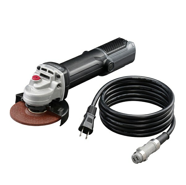 京セラ RG112 100mmデイスクグラインダ コ－ド着脱式 極細 丸形ヘッド  